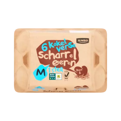 Huismerk 6 Kakelverse Scharreleieren M