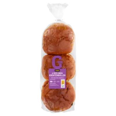 Huismerk Rozijnen Krentenbollen
