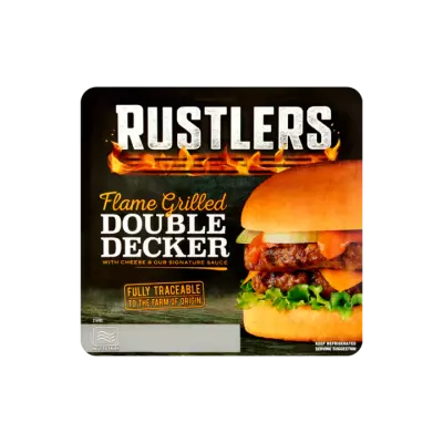 Rustlers Flame Grilled Double Decker