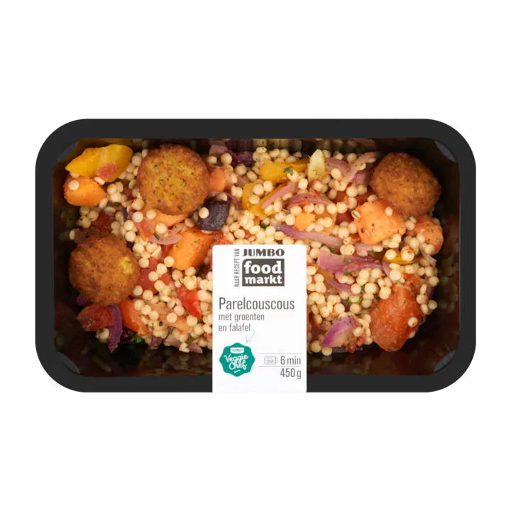 Huismerk Foodmarkt Parelcouscous met Groenten en Falafel