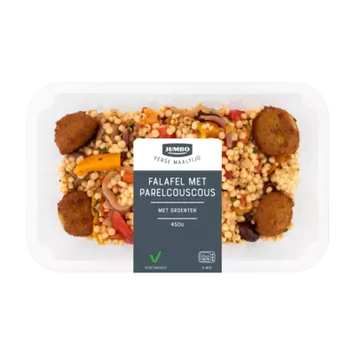 Huismerk Verse Maaltijd Falafel, Parelcouscous en Groenten
