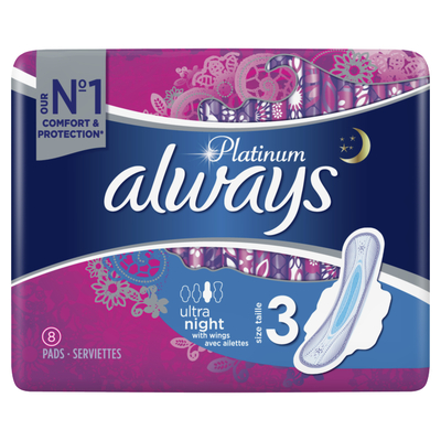 Always Platinum night maandverband