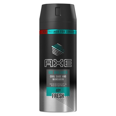 Axe Deodorant spray ice breaker