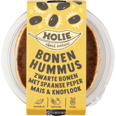 Holie Hummus zwarte bonen