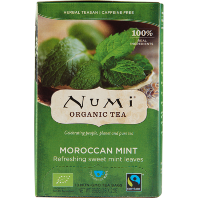 Numi Organic thee moroccan mint kop