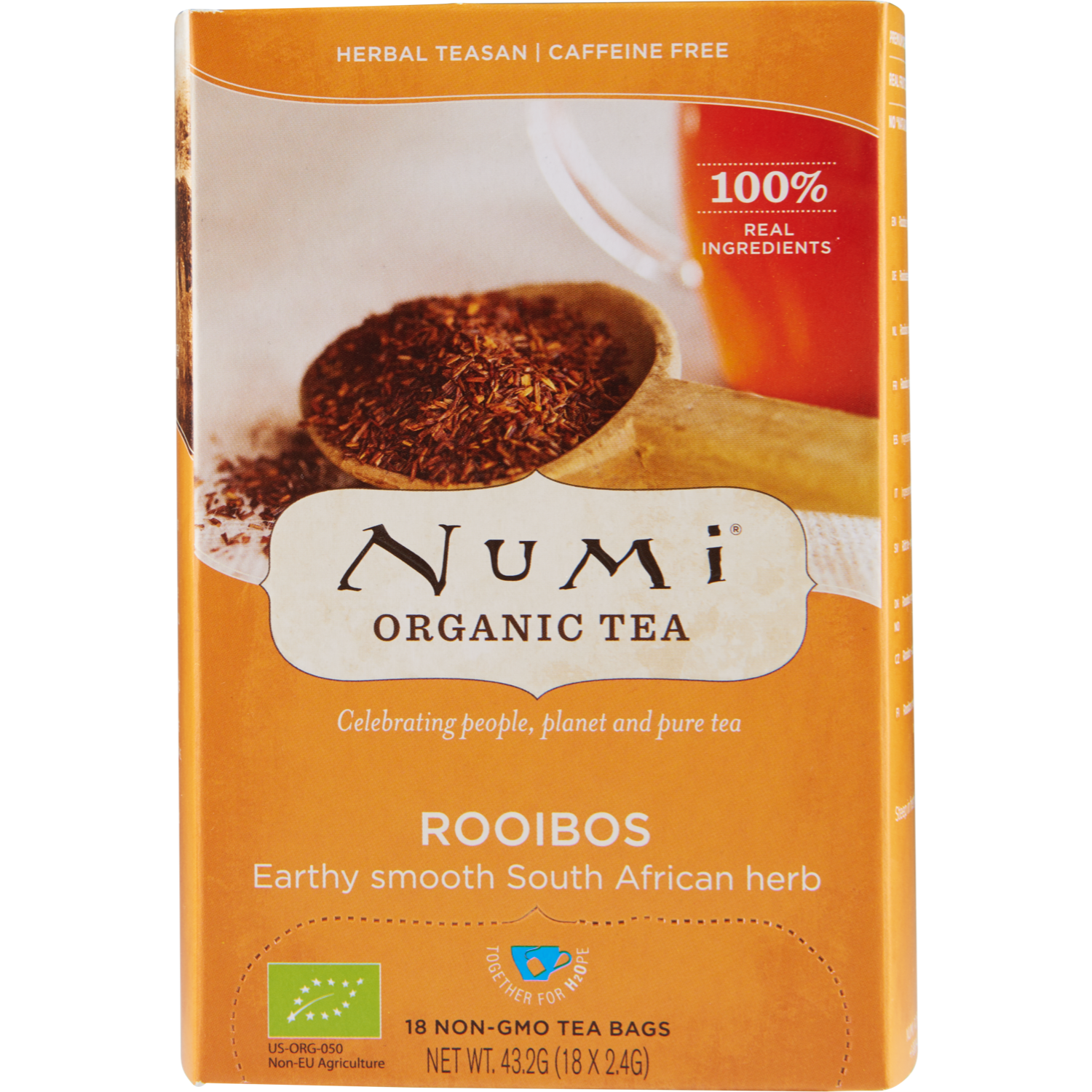 Numi Organic thee rooibos kop