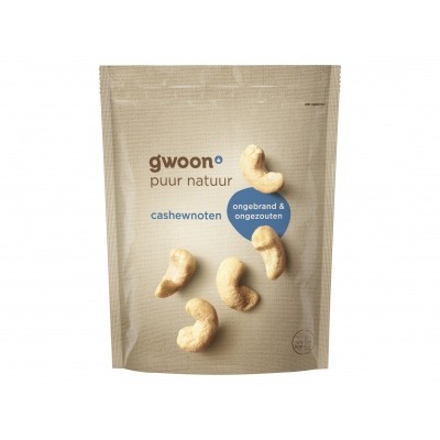 Huismerk Cashewnoten ongebrand