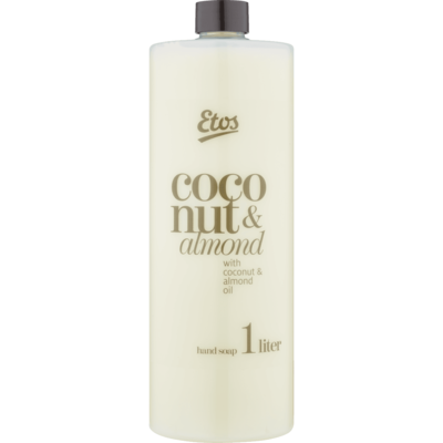 Huismerk Hand soap cocos & almond refill