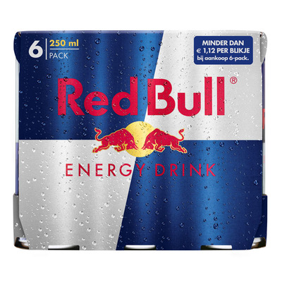 Red Bull Regular 6 pack