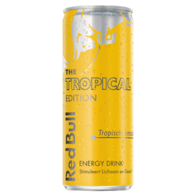 Redbull Energy drink tropical