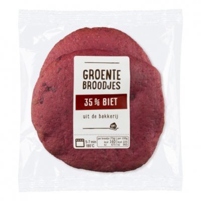 Huismerk Groentebroodjes biet