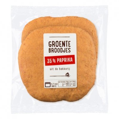 Huismerk Groentebroodjes paprika