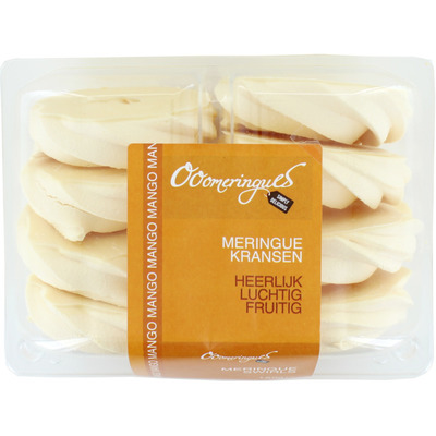 Ooomeringues Amb. Krans mango coating yoghurtsmaak