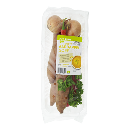 Huismerk Pakket voor zoete aardappelsoep