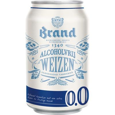 Brand Weizen 0.0 blik