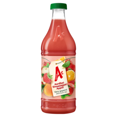 Appelsientje Vers Geperst Sap Aardbei, Sinaasappel, Appel