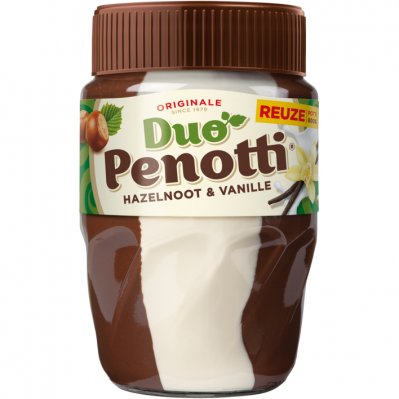 Duo Penotti Hazelnoot & vanille reuze potti 800g