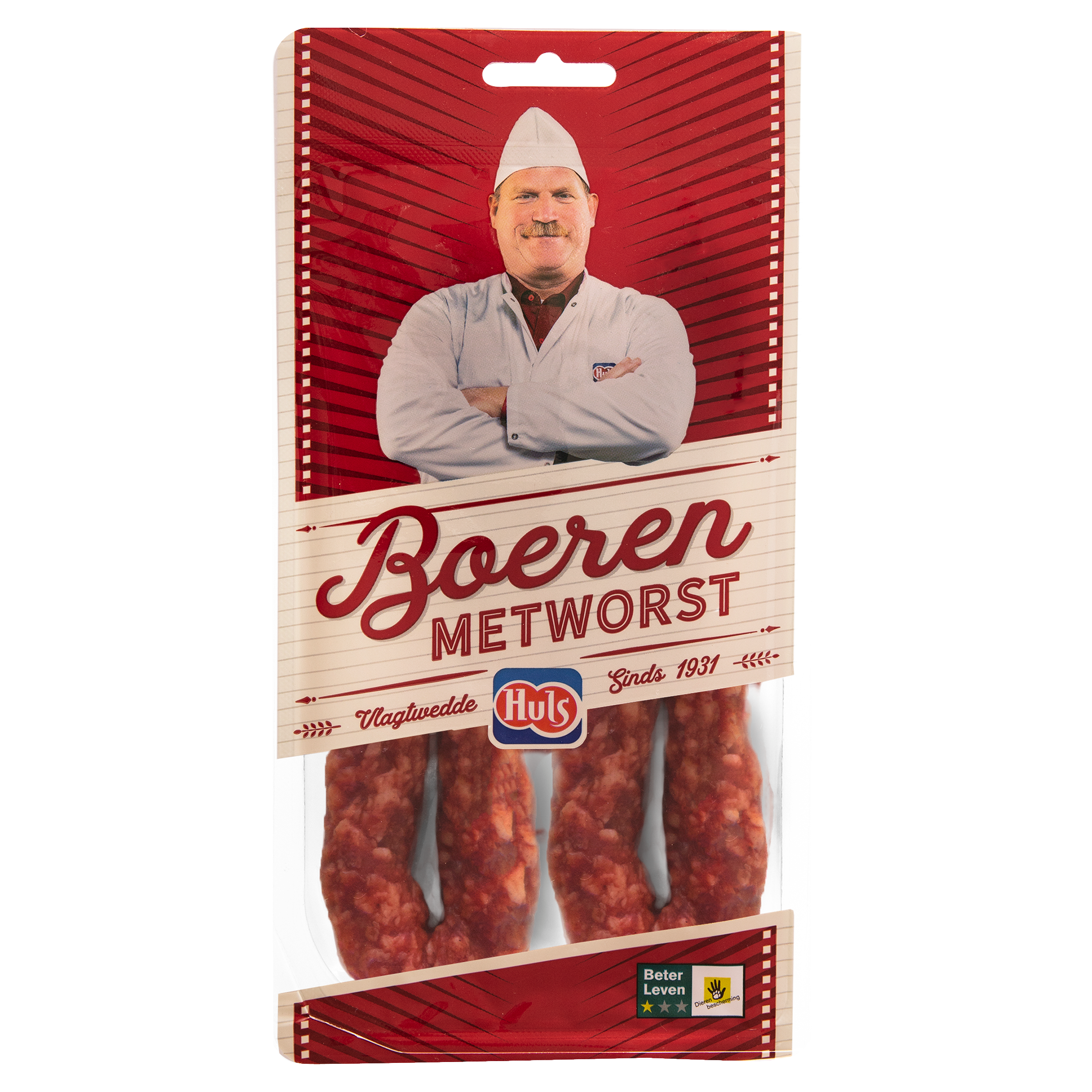 Huls Boeren Metworst 2 x 110 g