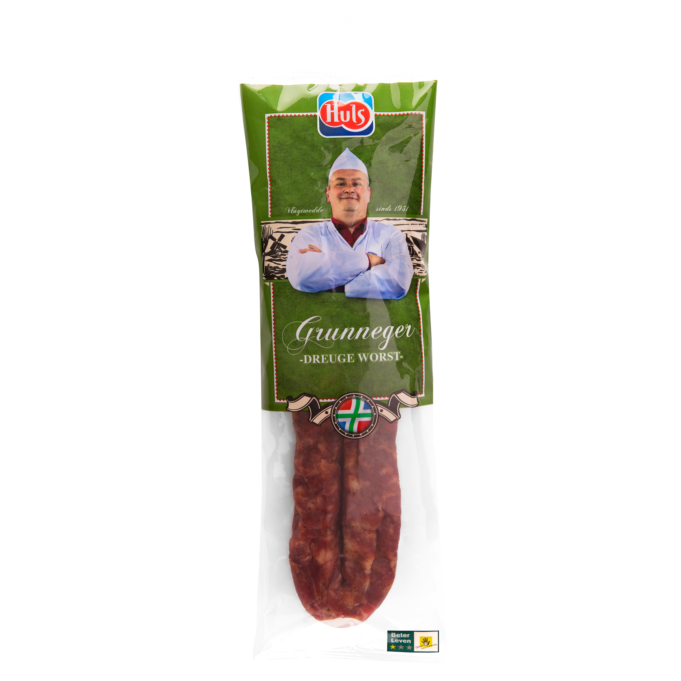Huls Grunneger Dreuge Worst 150 g