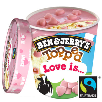 Ben&Jerry's Topped love is