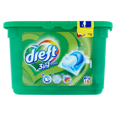 Dreft 3in1 Pods 16 x 26,6 g