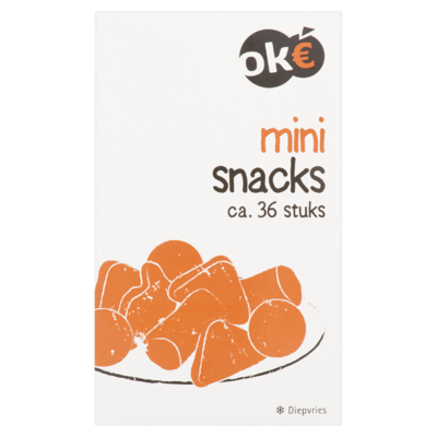 Budget Huismerk Mini Snacks 648 g