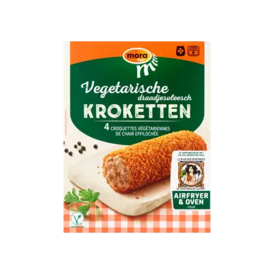 Mora Vegetarische Draadjesvleesch Kroketten