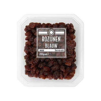 Qualino Rozijnen Blauw