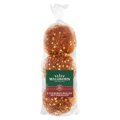Waldkorn Volkoren Bollen met Oergranen