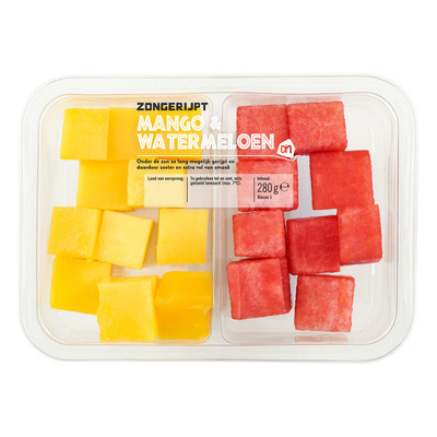 Huismerk Zongerijpt mango watermeloen