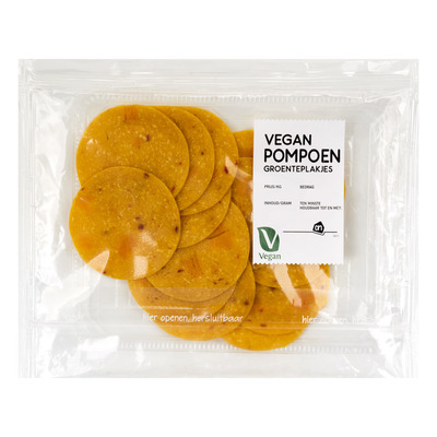 Huismerk Vegaplakjes pompoen