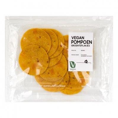 Huismerk Vegaplakjes pompoen