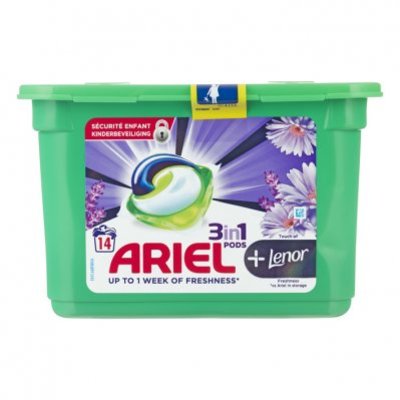Ariel Pods+ lenor wasmiddelcapsules