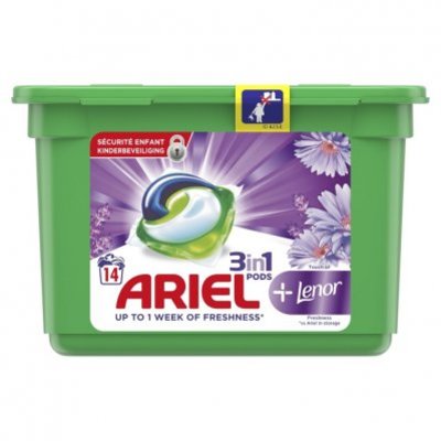 Ariel Pods+ lenor wasmiddelcapsules