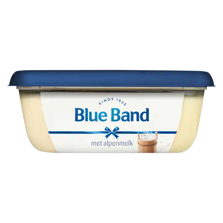Blue Band met Alpenmelk