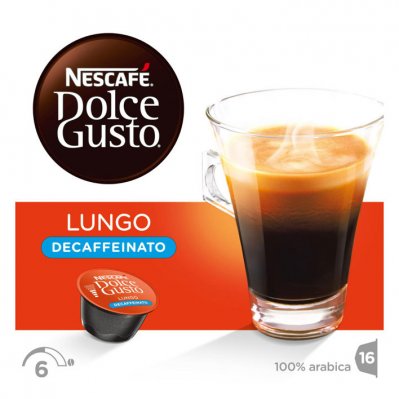 Nescafé Dolce Gusto Caffe lungo decaffeinato