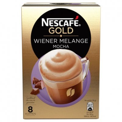 Nescafé Gold wiener melange mocha oploskoffie