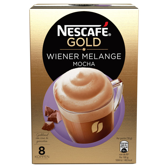 Nescafé Gold wiener melange mocha
