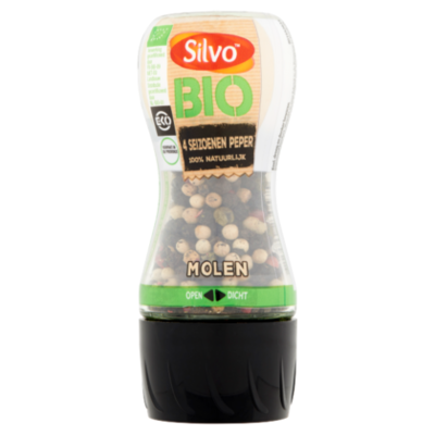 Silvo 4 seizoenen peper molen bio