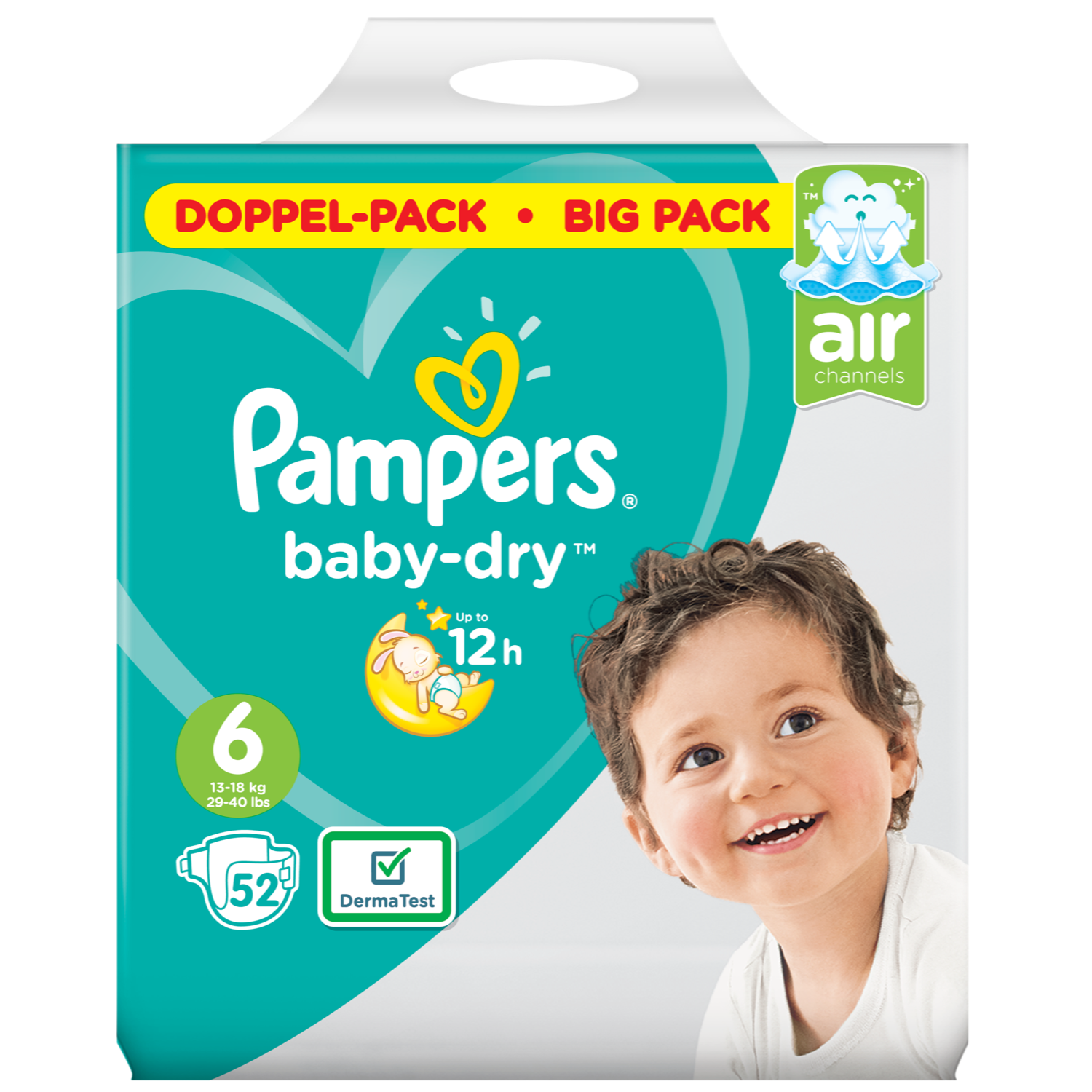 Pampers Baby dry extra large maat 6 bigpack