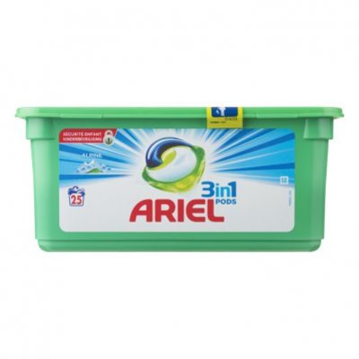 Ariel 3in1 pods alpine wasmiddelcapsules