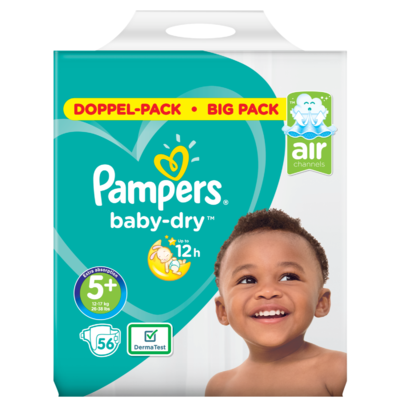 Pampers Baby dry junior maat 5 bigpack