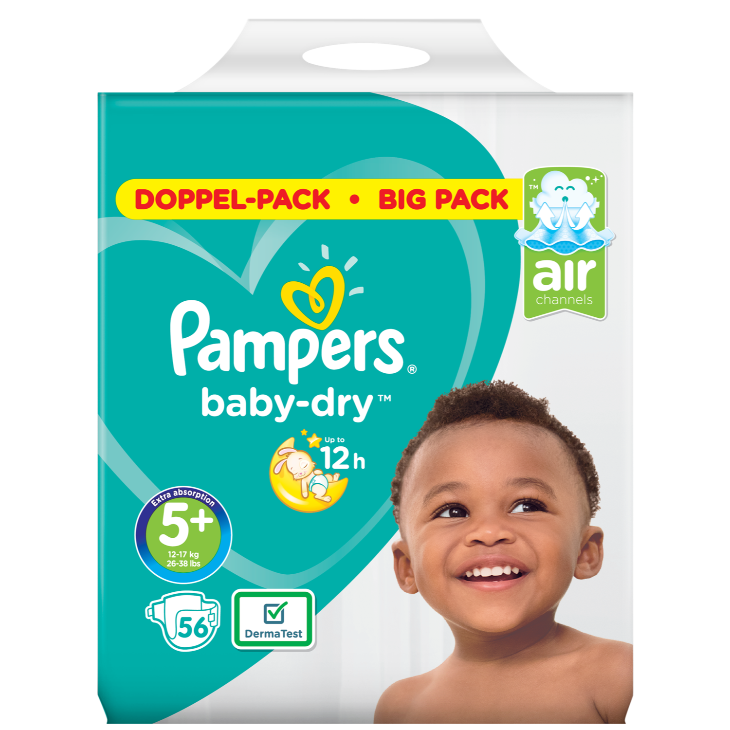 Pampers Baby dry junior maat 5 bigpack
