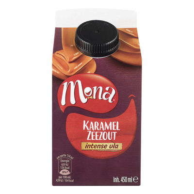 Mona Intens vla karamel zeezout