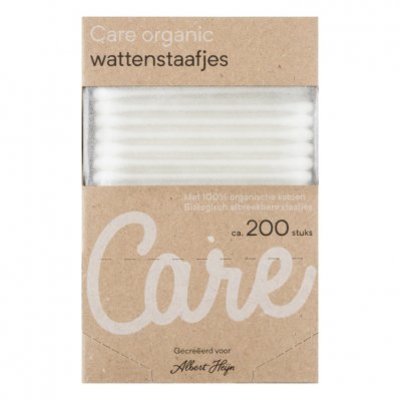 Care Organic wattenstaafjes