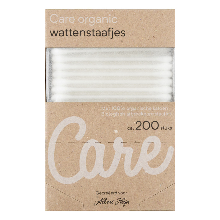 Care Organic wattenstaafjes