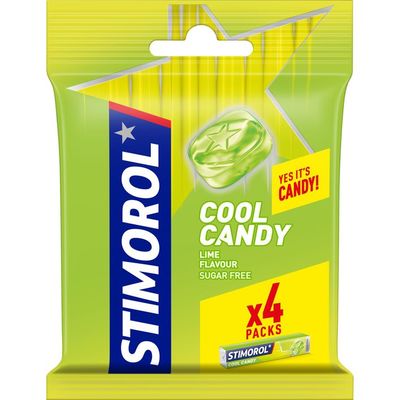 Stimorol Cool candy lime 4-pack