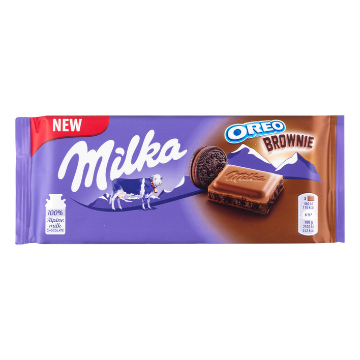 Milka Oreo brownie