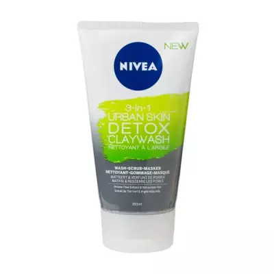 Nivea Urban skin 3in1 detox claywash