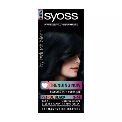 Syoss Col 50ml 3-44 petrol black bnl
